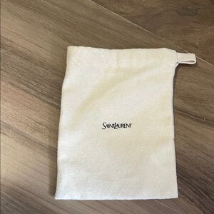 Saint Laurent Beige Dustbag